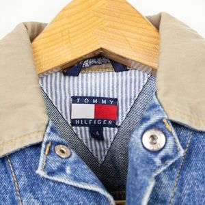 Vintage 90s Tommy Hilfiger Denim Jacket kids 6